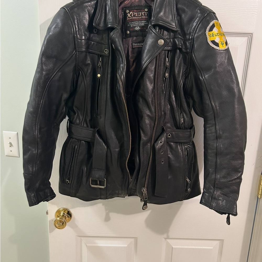 Black Military Field Jacket with Rugged Design